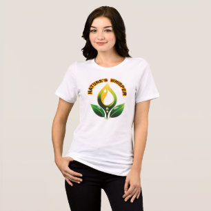 T-shirt En Tri-matière “Le murmure de la nature écoute de près, commence