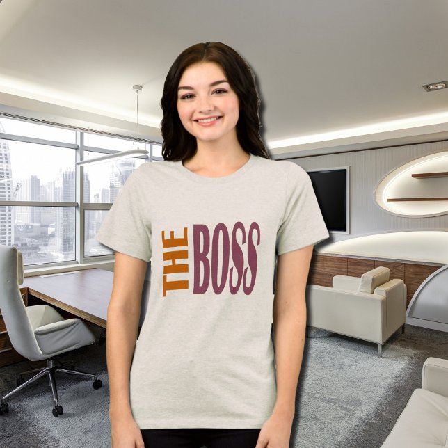 T-SHIRT  EN TRI-MATIÈRE LE NAVIGATEUR DU BOSS (Créateur téléchargé)