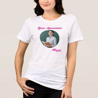 T-shirt En Tri-matière Le nom de photo de vos femmes appréciées