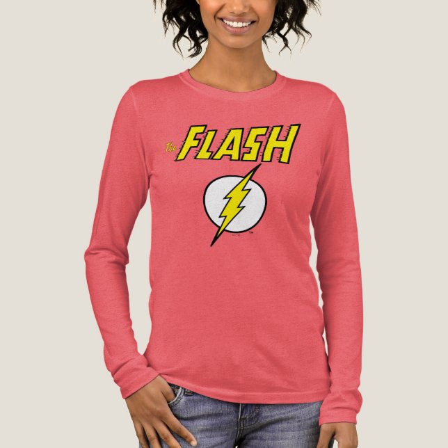 T-shirt En Tri-matière Le nom Flash et logo d'éclair (Recto)