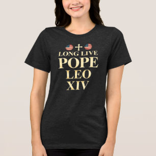 T-shirt En Tri-matière Le Pape Léon XIV - Une nouvelle ère de foi et de l