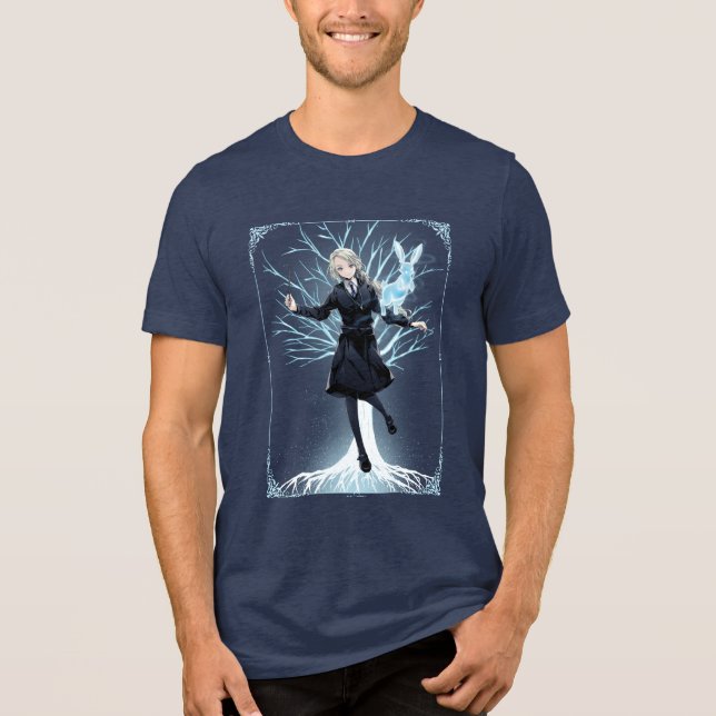 T-shirt En Tri-matière Le Patronus lapin de Luna Lovegood (Recto)