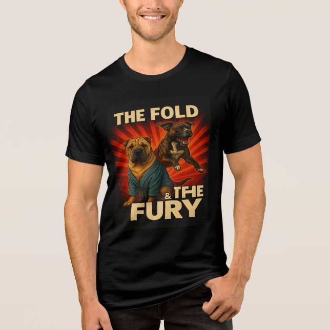 T-shirt En Tri-matière Le pliage et la fureur (Recto)