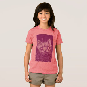 T-shirt En Tri-matière Le Précieux : Chat de style gothique