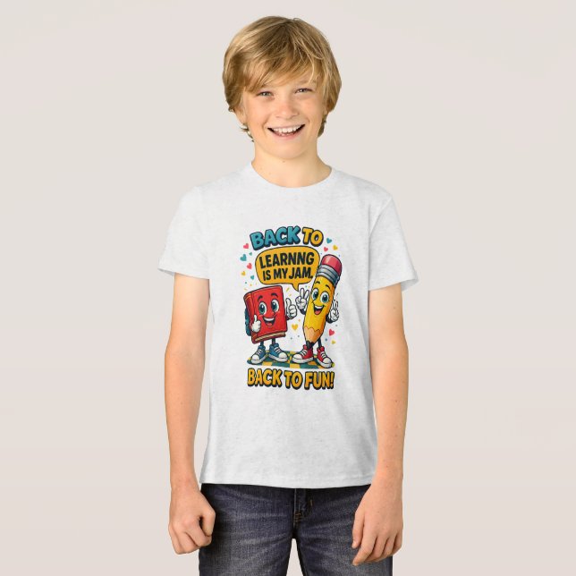 T-shirt En Tri-matière "Le retour à l'apprentissage est ma jambe (Recto plein)