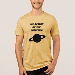 T-shirt En Tri-matière Le retour du Space-Man Jaune & Noir