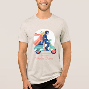T-shirt En Tri-matière Le rêve italien - Le Lotus Blanc