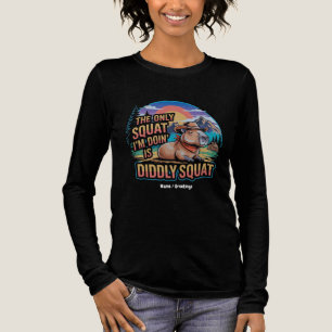 T-shirt En Tri-matière Le seul squat que je fais est Didtly Squat Capybar