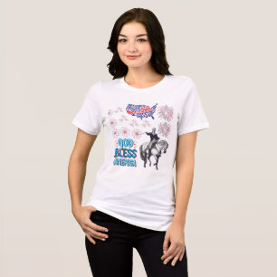 T-shirt En Tri-matière Le spectacle Liberty Lights est blanc
