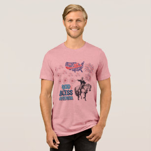 T-shirt En Tri-matière Le spectacle Liberty Lights Show mauve