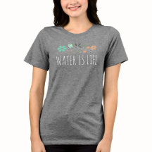 L'eau c'est la vie Logo Floral Signature Femme