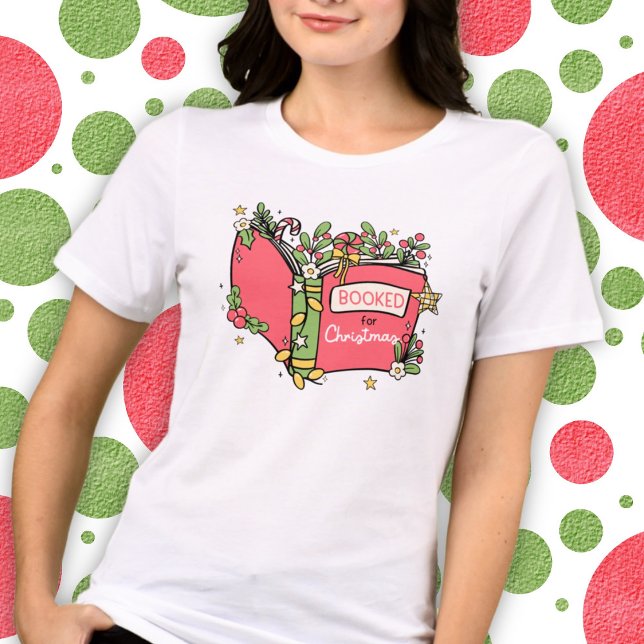 T-shirt En Tri-matière Lecture de livres de Noël (Créateur téléchargé)