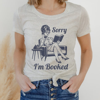 T-shirt En Tri-matière Lecture drôle Sassy Amateur de livres vintage