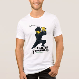 T-shirt En Tri-matière Legalize Mulligans Chemise - Drôle cadeau Golfeur
