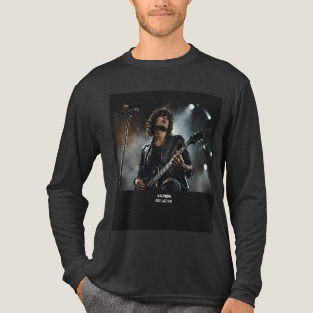 T-SHIRT  EN TRI-MATIÈRE LÉGENDE DU ROCK 🎸🔥 (Recto)