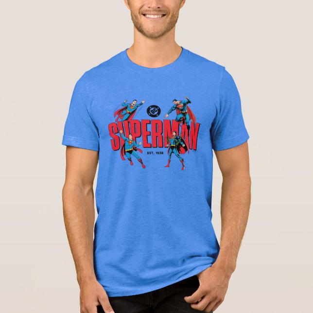 T-shirt En Tri-matière Légendes de Superman pour toujours Graphique (Recto)