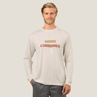 T-shirt En Tri-matière L'énergie brute de SlipperyJoe's allant commando d