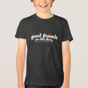 T-shirt En Tri-matière Les bons amis sont comme les étoiles