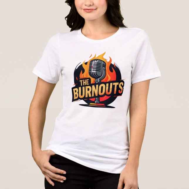 T-shirt En Tri-matière "Les Burnouts" (Recto)