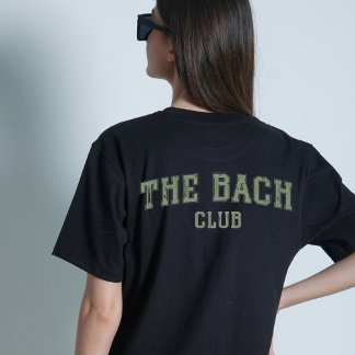 T-shirt En Tri-matière Les Chemises de Voyage de Fiançailles du Club Bach