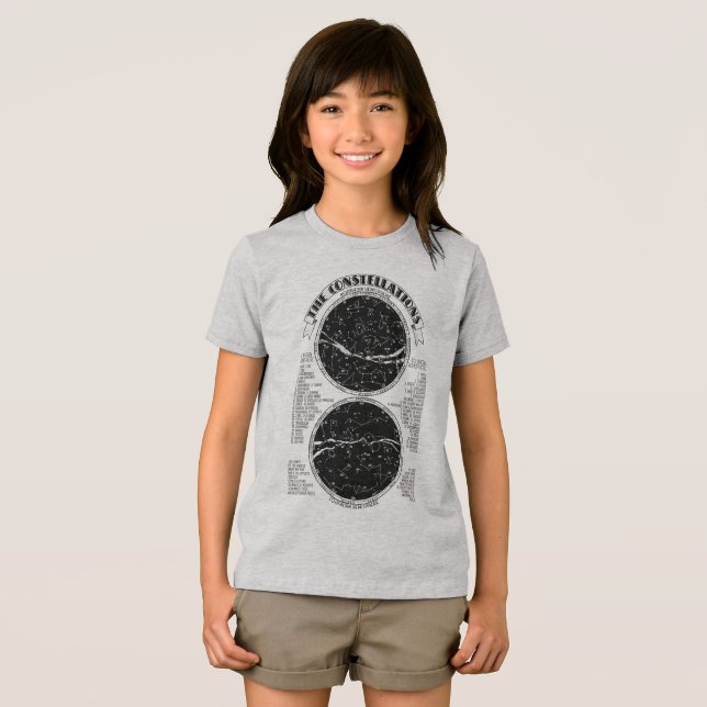T-shirt En Tri-matière Les Constellations  (Recto plein)
