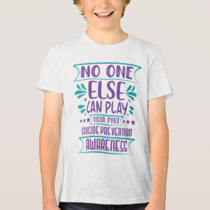 T-shirt En Tri-matière Les Femmes Autres Peuvent Jouer Votre Part Prévent