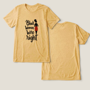 T-shirt En Tri-matière Les Femmes Noires Avaient Raison.