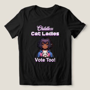T-shirt En Tri-matière Les Femmes Sans Enfant Votent Aussi ! Harris Walz