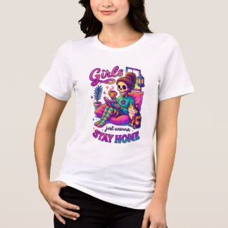 T-shirt En Tri-matière Les Filles Voulaient Juste...