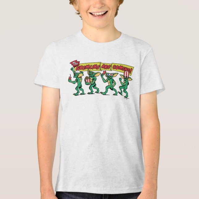 T-shirt En Tri-matière Les Gremlins™ arrivent (Recto)