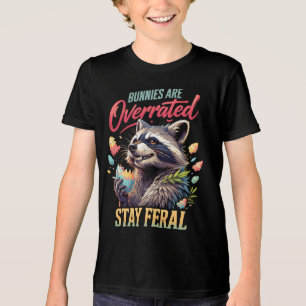 T-shirt En Tri-matière Les lapins sont surestimés Restez sauvage
