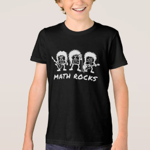T-shirt En Tri-matière Les maths, c'est rock, humour universitaire