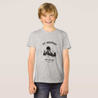 T-shirt En Tri-matière Les montagnes appellent et nous y allons