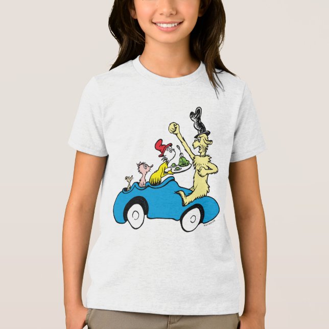 T-shirt En Tri-matière Les personnages de Dr. Seuss Les œufs verts et le  (Recto)