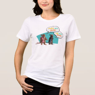 T-shirt En Tri-matière Les Rats Sont Mignons Mais Plutôt Stinky