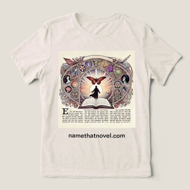 T-shirt En Tri-matière Les rêves de papillons (Design Recto)