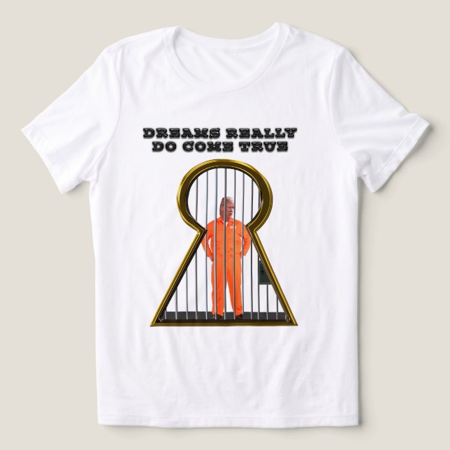 T-shirt En Tri-matière Les rêves deviennent réalité  (Design Recto)