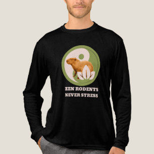 T-shirt En Tri-matière Les rongeurs Zen ne stressent jamais Capybara