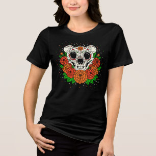 T-shirt En Tri-matière Les Souci d'Octobre et Crâne d'Ours