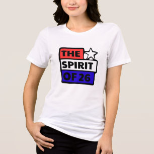 T-SHIRT EN TRI-MATIÈRE L'ESPRIT DE 26