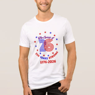 T-SHIRT  EN TRI-MATIÈRE L'ESPRIT DE 26:250 ANS FORT