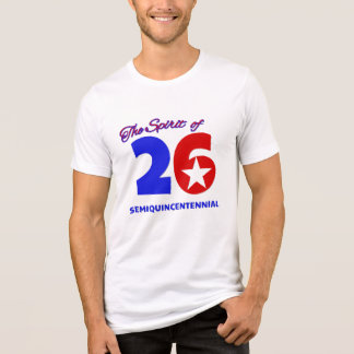 T-SHIRT EN TRI-MATIÈRE L'ESPRIT DE 26 : SEMIQUINCENTENNIAL