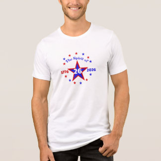 T-SHIRT EN TRI-MATIÈRE L'ESPRIT DE 26 - SEMIQUINCENTENNIAL
