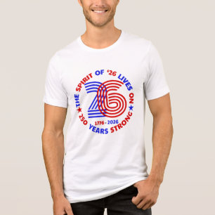 T-SHIRT  EN TRI-MATIÈRE L'ESPRIT DE 26 VIT SUR : 250 ANS FORT