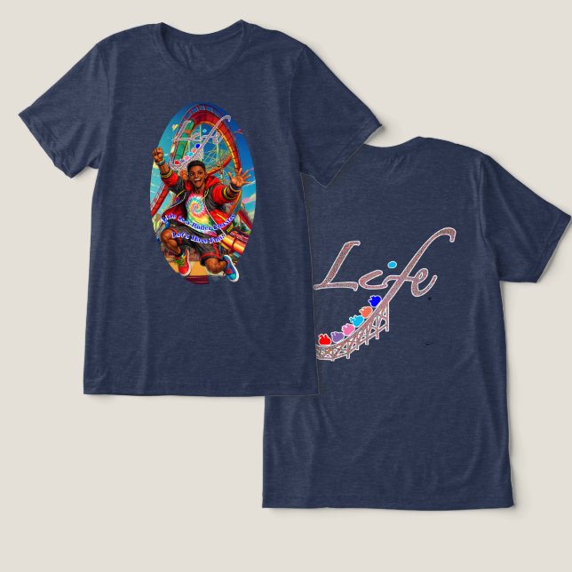 T-shirt En Tri-matière Let's Have Fun! (Design Recto & Verso)