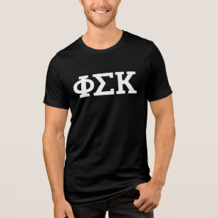 T-shirt En Tri-matière Lettres Phi Sigma Kappa