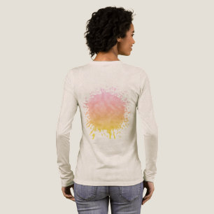 T-shirt En Tri-matière Lever de soleil dans des cieux de barbe à papa