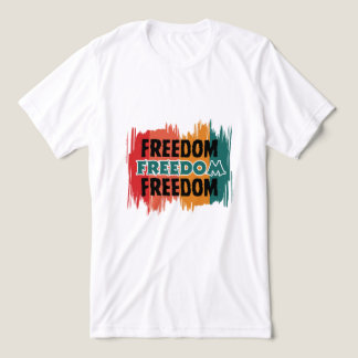 T-shirt En Tri-matière Liberté - T-shirt graphique inspirant