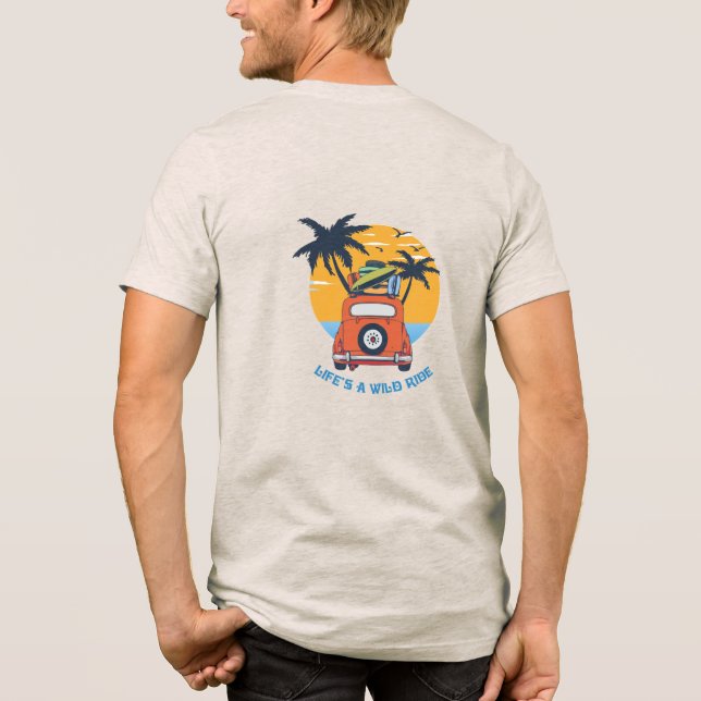 T-shirt En Tri-matière Life's wild ride (Verso)