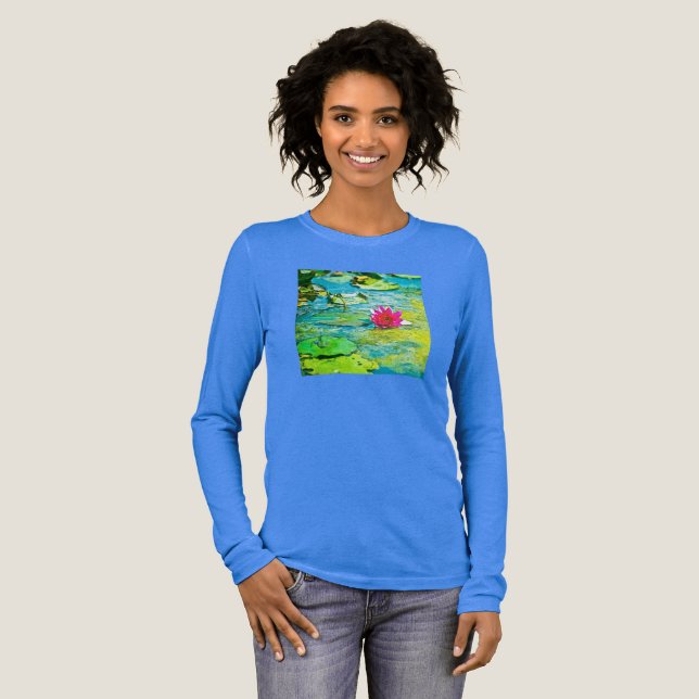T-shirt En Tri-matière Lily Lilypad (Recto complet)